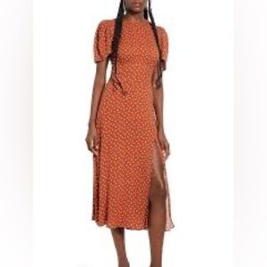 AFRM polka dot dress
